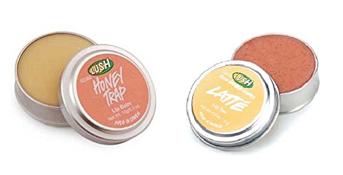 Lush Cosmetic Lip Set Latte Lip Tint and Honey Trap Lip Balm