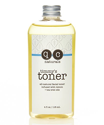 Timmy’s Toner, 100% Organic Facial Toner, Made With Only 5 Pure Ingredients, 4 Fluid Ounce