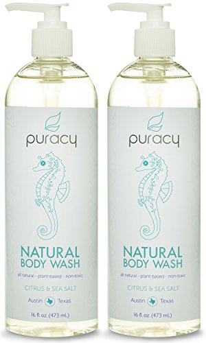 Puracy 100% Natural Body Wash – Sulfate-Free – THE BEST Shower Gel – Clinically Superior Ingredients – Developed by Doctors for Men & Women – Citrus Essential Oils & Sea Salt – Spa-Grade – 16 ounce
(Pack of 2)