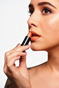 Lipstick – All Natural, 85% Organic, Vegan, Cruelty Free, Gluten Free (Coral Kisses)