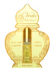 Brahmi – Vedic Aroma Royal Collection Rare and Exquisite 100% Certified Organic Eau de Fraicheur – a Feeling of Living in Heaven