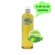 Rice Bran OIL Organic 100% Pure Cold Pressed by Dr.Adorable 24 Oz
