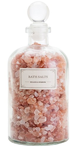 Mullein & Sparrow – Organic Pink Himalayan Bath Salts (18 oz)