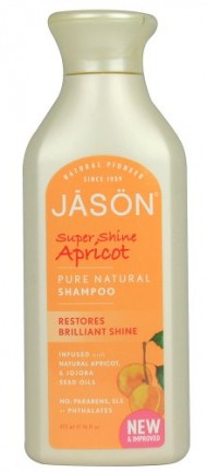 JASON Super Shine Apricot Shampoo, 16 Ounce Bottles (Pack of 3)