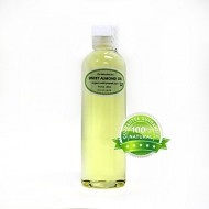 Sweet Almond Oil Organic Pure Cold Pressed by Dr.Adorable 12 Oz