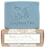 100% Natural Organic Soap,Handmade Aqua Spa Detoxifying Bar Soap 6oz With Peppermint Essential Oil Kaolin Clay and Shea Butter Great For Sore Muscles and Relaxation