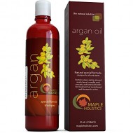 Argan Oil Shampoo, Sulfate Free, 8 oz. – With Argan, Jojoba, Avocado, Almond, Peach Kernel, Camellia Seed, and Keratin – 100% Safe for Color Treated Hair – For Men, Women, and Teens – All Hair Types – Most Beneficial Haircare Product Available