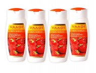Strawberry Scrub Moisturizing Lotion with Walnut Grains – ★ Lightens and Softens the Skin – ★ Reduces Pigmentation and Tanning – ★ Removes Dead Skin Cells – ★ Suitable for All Skin Types – ★ Value Pack of 4 X 110ml (14.88 Ounces (440 Ml)) – Vaadi Herbals
