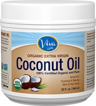 Viva Labs Organic Extra Virgin Coconut Oil, 32 Ounce