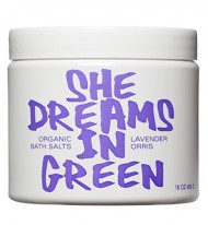 Nature Girl – Organic Bath Salts (She Dreams in Green) (Lavender Orris)