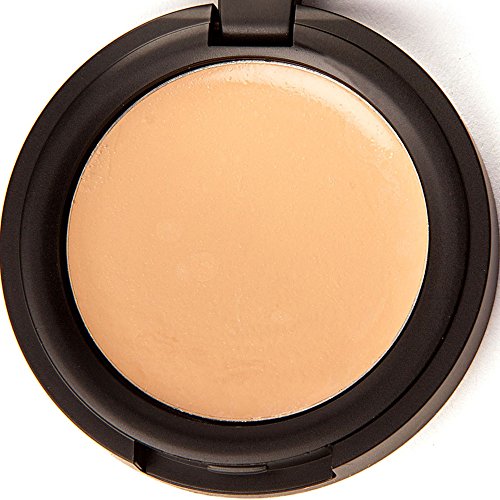 Concealer Cream for Under Eye & Face Makeup – All Natural, 88% Organic, Vegan, Gluten Free, No Animal Cruelty, No Toxic Chemicals, Safe for Sensitive Skin – Light to Medium, Neutral Beige – Fresh