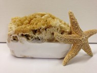 Olive Oil Soap and Goat’s Milk Soap Bar with Attached Natural Organic Sea Sponge. *Hand Crafted in Florida* *All Natural Moisturizing Soap* Great Gift! Perfect Shower Sponge! All Natural Bath Sponge and Natural Bath Bar. *The Best Sea Sponge Soap Combination* Several Amazing Scents. (Lavender)