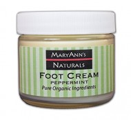 Mary Ann’s Naturals Organic Handcrafted Peppermint Foot Cream