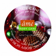âme 100% Organic Body Scrubs, Candy Cane, 7 oz (198 gm)