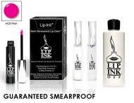 LIP INK Organic Vegan 100% Smearproof Lip Stain Kit – Hot Pink