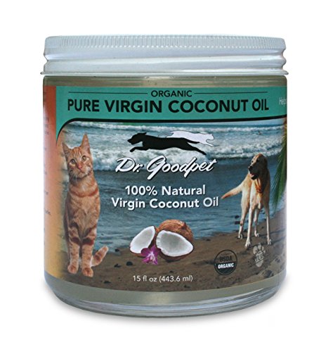 Dr. Goodpet Organic Coconut Oil for Pets, Small