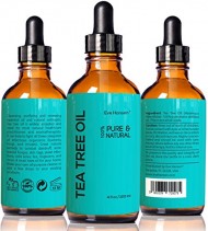 Tea Tree Oil – HUGE 4oz – Pharmaceutical Grade – 100% Pure & Natural – With Glass Dropper – SEE RESULTS OR MONEY-BACK – Natural Antiseptic & Best Remedy to Combat dandruff, acne, toenail fungus & more