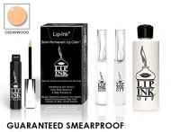 LIP INK Organic Vegan 100% Smearproof Lip Stain Kit Cedarwood