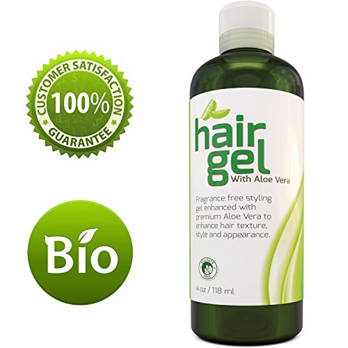 Sexy Hair Gel A Natural Hair Styling Texturizer for Straight Wavy or Curly Hair with Light Hold That Is Infused With Antioxidant Aloe Vera Extract Alcohol Free Sulfate Free For Women & Men By Honeydew