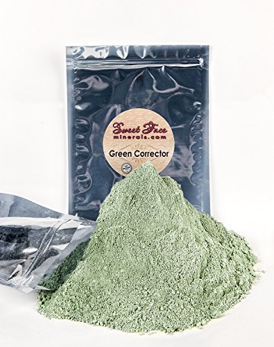 Bulk Refill Mineral GREEN CORRECTOR Makeup Powder Matte Bare Skin Sheer SPF 15 Cover (8 Ounces)