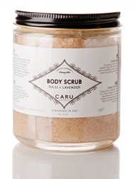 Caru Skincare – Organic Sea Salt Body Scrub (Tulsi + Lavender)